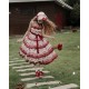 Honey Machine The Cherry Is Ripe Overdress and Tiered Long JSK(3rd Reservation/Full Payment Without Shipping)